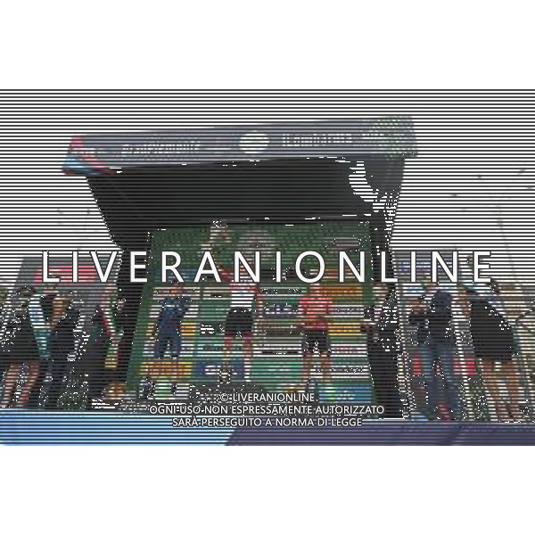 08-10-2022 Giro Di Lombardia; 2022, Uae Emirates; 2022, Movistar; 2022, Bahrain - Victorious; Pogacar, Tadej; Mas, Enric; Landa Meana, Mikel; Lappartient, David; Rossi, Antonio; Como; foto stefano sirotti-ag aldo liverani sas