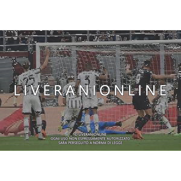 Fikayo Tomori (Milan) segna il gol dell\'1 a 0 Milan vs Juventus Milano 08-10-2022 Stadio Giuseppe Meazza - San Siro Campionato Serie A TIM - 9a giornata foto Roberto Garavaglia/ag. Aldo Liverani sas/AGENZIA ALDO LIVERANI SAS