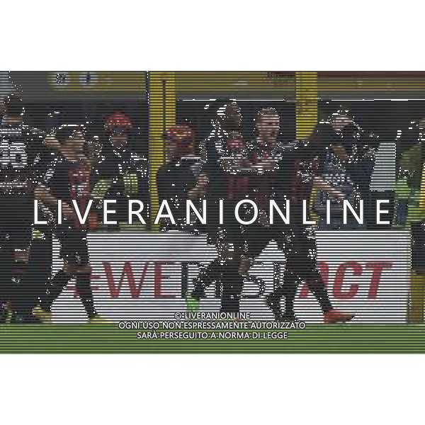 esultanza Milan dopo il gol dell\'1 a 0 Fikayo Tomori Milan vs Juventus Milano 08-10-2022 Stadio Giuseppe Meazza - San Siro Campionato Serie A TIM - 9a giornata foto Roberto Garavaglia/ag. Aldo Liverani sas/AGENZIA ALDO LIVERANI SAS