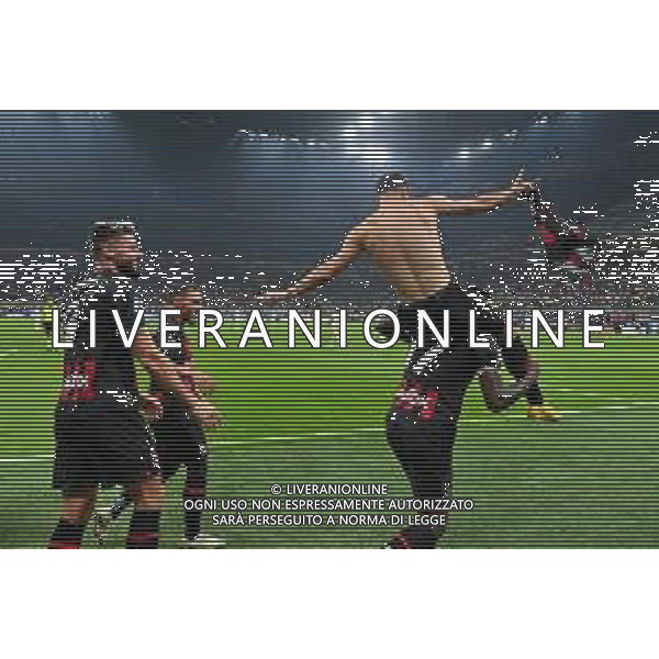 esultanza Milan dopo il gol del 2 a 0 Milan vs Juventus Milano 08-10-2022 Stadio Giuseppe Meazza - San Siro Campionato Serie A TIM - 9a giornata foto Roberto Garavaglia/ag. Aldo Liverani sas/AGENZIA ALDO LIVERANI SAS