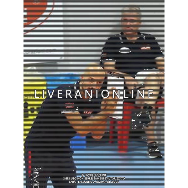IMOLA 08 10 2022 CLAI IMOLA PALLAVOLO-TREVI SERIE B1 NELLA FOTO NELLO CALIENDO ALLENATORE CLAI IMOLA ©SANNA/AGENZIA ALDO LIVERANI SAS