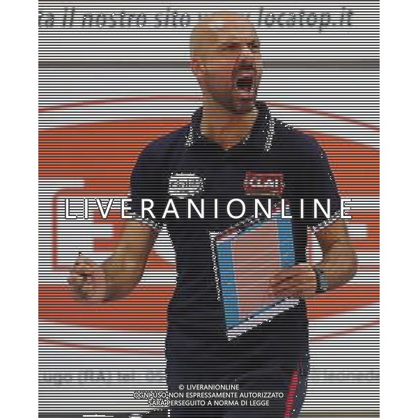 IMOLA 08 10 2022 CLAI IMOLA PALLAVOLO-TREVI SERIE B1 NELLA FOTO NELLO CALIENDO ALLENATORE CLAI IMOLA ©SANNA/AGENZIA ALDO LIVERANI SAS
