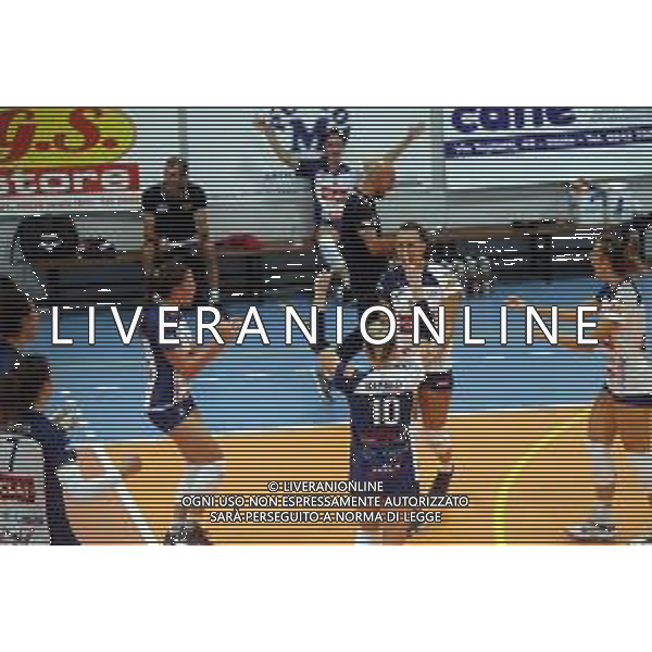 IMOLA 08 10 2022 CLAI IMOLA PALLAVOLO-TREVI SERIE B1 NELLA FOTO ESULTANZA CLAI IMOLA ©SANNA/AGENZIA ALDO LIVERANI SAS