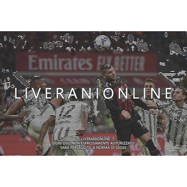 Gleison Bremer (Juventus) e Ante Rebic (Milan) Milan vs Juventus Milano 08-10-2022 Stadio Giuseppe Meazza - San Siro Campionato Serie A TIM - 9a giornata foto Roberto Garavaglia/ag. Aldo Liverani sas
