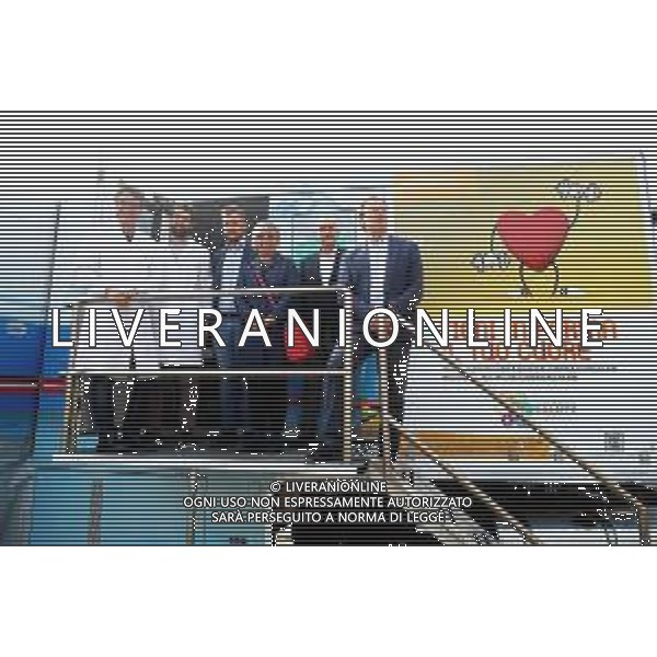 IMOLA 09 10 2022 AUSL IMOLA ORGANIZZA IN PIAZZA MATTEOTTI EVENTO "TIENI IN FORMA IL TUO CUORE" NELLA FOTO PRIMARIO DELLA CARDIOLOGIA PAOLO ORTOLANI SINDACO MARCO PANIERI DIRETTORE DELL\'AUSL ANDREA ROSSI FRANCESCA MARCHETTI ©SANNA / AGENZIA ALDO LIVERANI SAS