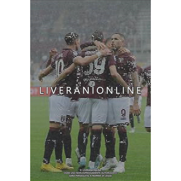 TVMV-Torino 09.10.2022 Stadio Grande Torino © Manuela Viganti/Agenzia Aldo Liverani Torino vs Empoli Campionato Calcio Serie A TIM 2022/2023 9a giornata Nella foto: Esultanze Torino con gol annullato a Alexey Miranchuck /AGENZIA ALDO LIVERANI SAS