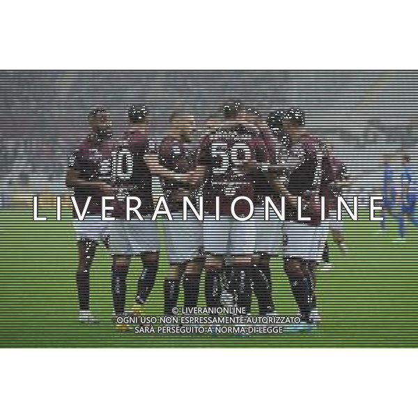TVMV-Torino 09.10.2022 Stadio Grande Torino © Manuela Viganti/Agenzia Aldo Liverani Torino vs Empoli Campionato Calcio Serie A TIM 2022/2023 9a giornata Nella foto: Esultanze Torino con gol annullato a Alexey Miranchuck /AGENZIA ALDO LIVERANI SAS