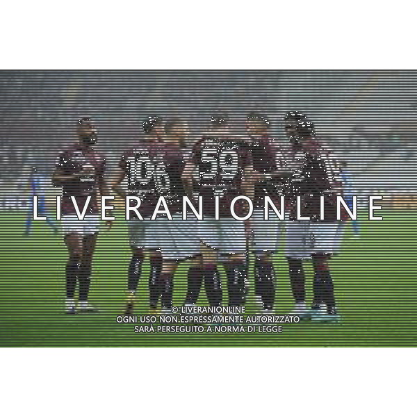 TVMV-Torino 09.10.2022 Stadio Grande Torino © Manuela Viganti/Agenzia Aldo Liverani Torino vs Empoli Campionato Calcio Serie A TIM 2022/2023 9a giornata Nella foto: Esultanze Torino con gol annullato a Alexey Miranchuck /AGENZIA ALDO LIVERANI SAS
