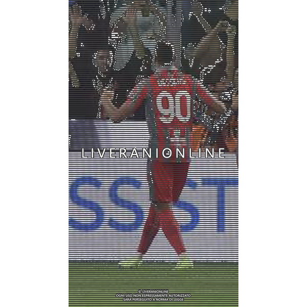TVRG Cremonese vs Napoli nella foto esultanza Cremonese dopo il gol dell\'1 a 1 Cyriel Dessers Cremona 09-10-2022 Stadio Giovanni Zini Campionato Serie A TIM - 9a giornata foto Roberto Garavaglia/ag. Aldo Liverani sas / AGENZIA ALDO LIVERANI SAS