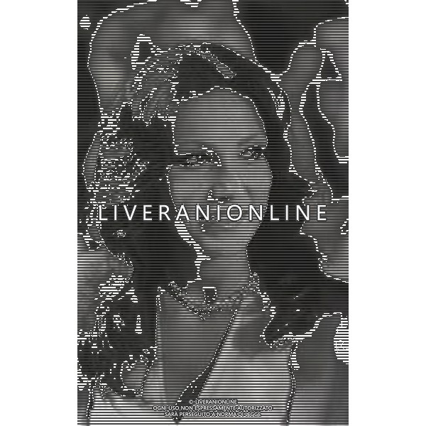 RETROSPETTIVA PAVLO LILIANA ATTRICE NELLA FOTO PAVLO LILIANA A TAORMINA NELL\'ANNO 1972 AG ALDO LIVERANI SAS