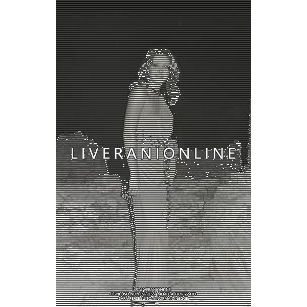 RETROSPETTIVA PAVLO LILIANA ATTRICE NELLA FOTO PAVLO LILIANA A TAORMINA NELL\'ANNO 1972 AG ALDO LIVERANI SAS