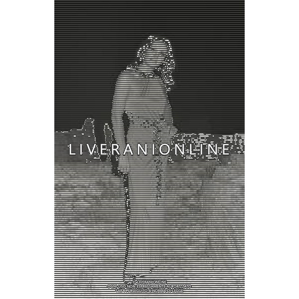 RETROSPETTIVA PAVLO LILIANA ATTRICE NELLA FOTO PAVLO LILIANA A TAORMINA NELL\'ANNO 1972 AG ALDO LIVERANI SAS
