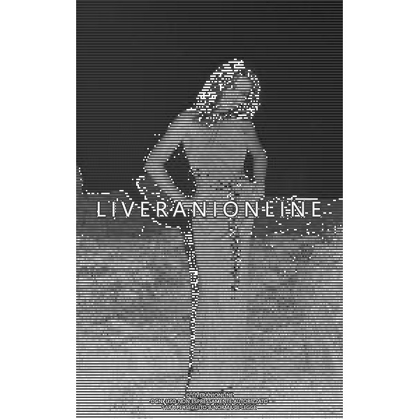RETROSPETTIVA PAVLO LILIANA ATTRICE NELLA FOTO PAVLO LILIANA A TAORMINA NELL\'ANNO 1972 AG ALDO LIVERANI SAS
