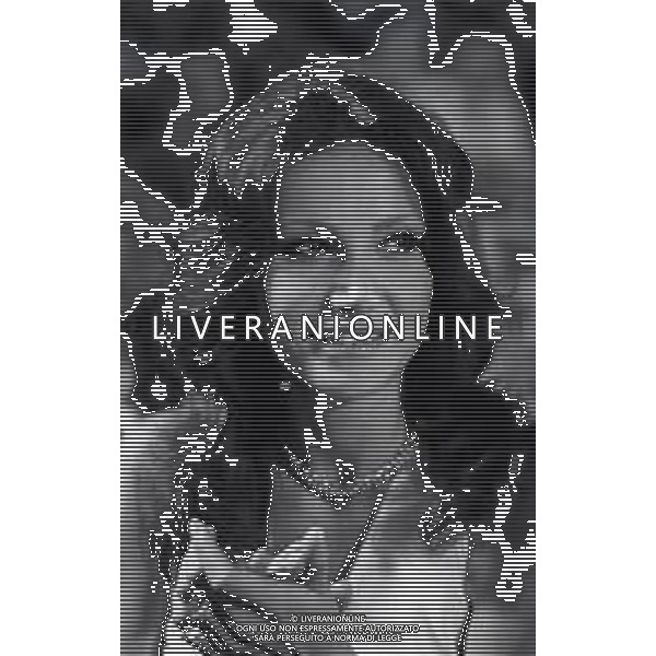 RETROSPETTIVA PAVLO LILIANA ATTRICE NELLA FOTO PAVLO LILIANA A TAORMINA NELL\'ANNO 1972 AG ALDO LIVERANI SAS