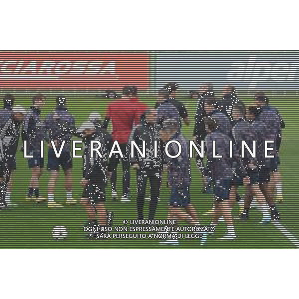 TVMV-Torino 10.10.2022 Continassa © Manuela Viganti/Agenzia Aldo Liverani Allenamento rifinitura Champions League 2022/2023 Maccabi Haifa vs Juventus Nella foto: massimiliano allegri