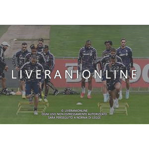 TVMV-Torino 10.10.2022 Continassa © Manuela Viganti/Agenzia Aldo Liverani Allenamento rifinitura Champions League 2022/2023 Maccabi Haifa vs Juventus Nella foto: il gruppo durante l\'allenamento