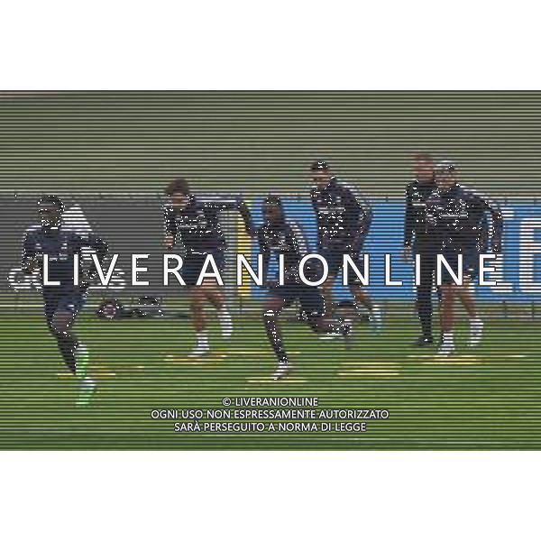 TVMV-Torino 10.10.2022 Continassa © Manuela Viganti/Agenzia Aldo Liverani Allenamento rifinitura Champions League 2022/2023 Maccabi Haifa vs Juventus Nella foto: il gruppo durante l\'allenamento