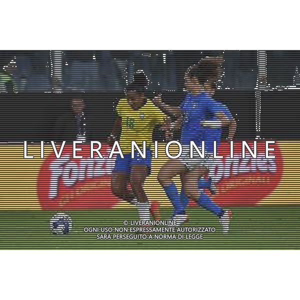TVRG Geyse da Silva Ferreira (Brasile) e Maria Luisa Filangeri (Italia) Italia vs Brasile Genova 10-10-2022 Stadio Luighi Ferraris Marassi amichevole nazionali femmiili foto Roberto Garavaglia/ag. Aldo Liverani sas / AGENZIA ALDO LIVERANI SAS