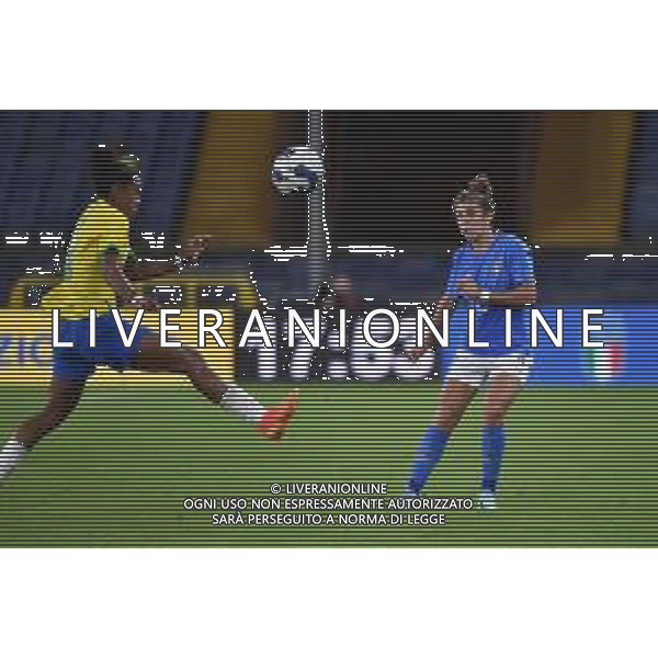 TVRG Valentina Bergamaschi (Italia) Italia vs Brasile Genova 10-10-2022 Stadio Luighi Ferraris Marassi amichevole nazionali femmiili foto Roberto Garavaglia/ag. Aldo Liverani sas / AGENZIA ALDO LIVERANI SAS