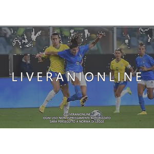 TVRG Ana Vitoria de Araujo (Brasile) e Sofia Cantore (Italia) Italia vs Brasile Genova 10-10-2022 Stadio Luighi Ferraris Marassi amichevole nazionali femmiili foto Roberto Garavaglia/ag. Aldo Liverani sas / AGENZIA ALDO LIVERANI SAS