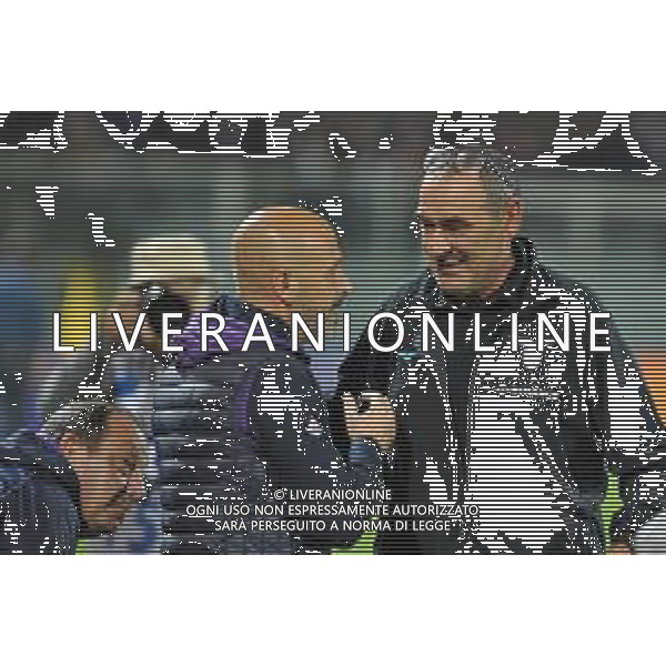Fiorentina vs Lazio Campionato Serie A TIM - 9 Giornata Stadio A.Franchi - Firenze 10-10-2022 nella foto maurizio Sarri e Italiano vincenzo ©Federico Gaetano / AGENZIA ALDO LIVERANI SAS