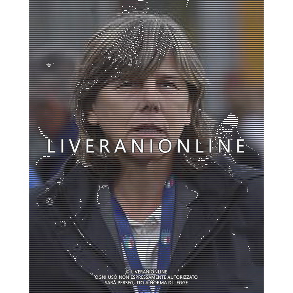 TVRG Milena Bertolini allenatrice Italia Italia vs Brasile Genova 10-10-2022 Stadio Luighi Ferraris Marassi amichevole nazionali femmiili foto Roberto Garavaglia/ag. Aldo Liverani sas / AGENZIA ALDO LIVERANI SAS