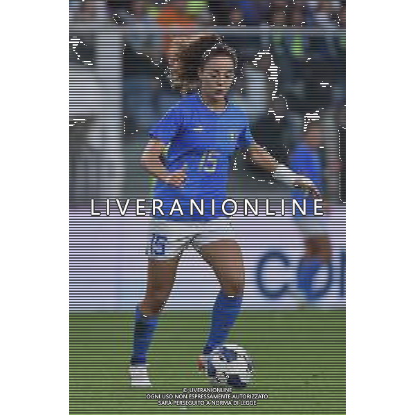 TVRG Maria Luisa Filangeri (Italia) Italia vs Brasile Genova 10-10-2022 Stadio Luighi Ferraris Marassi amichevole nazionali femmiili foto Roberto Garavaglia/ag. Aldo Liverani sas / AGENZIA ALDO LIVERANI SAS