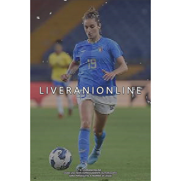 TVRG Martina Lenzini (Italia) Italia vs Brasile Genova 10-10-2022 Stadio Luighi Ferraris Marassi amichevole nazionali femmiili foto Roberto Garavaglia/ag. Aldo Liverani sas / AGENZIA ALDO LIVERANI SAS