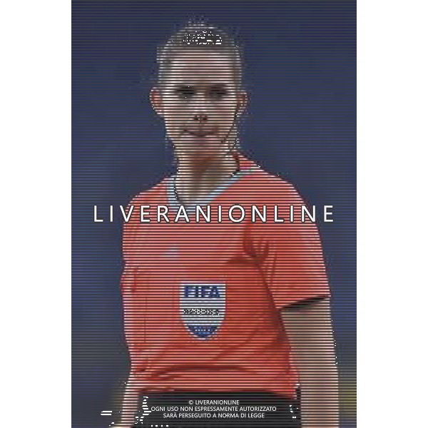 TVRG l\'arbitro Michele Schmolzer (SVI) Italia vs Brasile Genova 10-10-2022 Stadio Luighi Ferraris Marassi amichevole nazionali femmiili foto Roberto Garavaglia/ag. Aldo Liverani sas / AGENZIA ALDO LIVERANI SAS