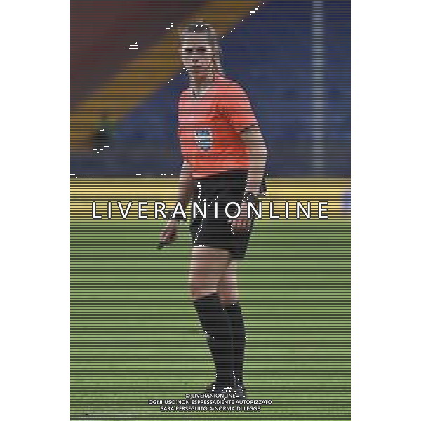 TVRG l\'arbitro Michele Schmolzer (SVI) Italia vs Brasile Genova 10-10-2022 Stadio Luighi Ferraris Marassi amichevole nazionali femmiili foto Roberto Garavaglia/ag. Aldo Liverani sas / AGENZIA ALDO LIVERANI SAS