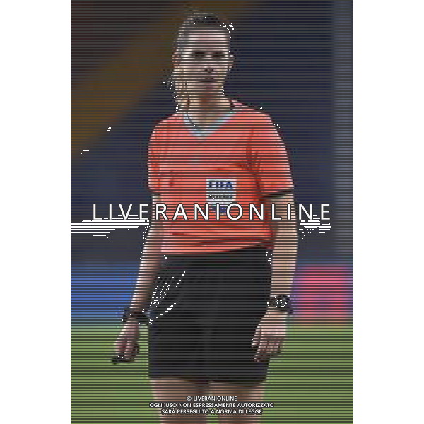TVRG l\'arbitro Michele Schmolzer (SVI) Italia vs Brasile Genova 10-10-2022 Stadio Luighi Ferraris Marassi amichevole nazionali femmiili foto Roberto Garavaglia/ag. Aldo Liverani sas / AGENZIA ALDO LIVERANI SAS