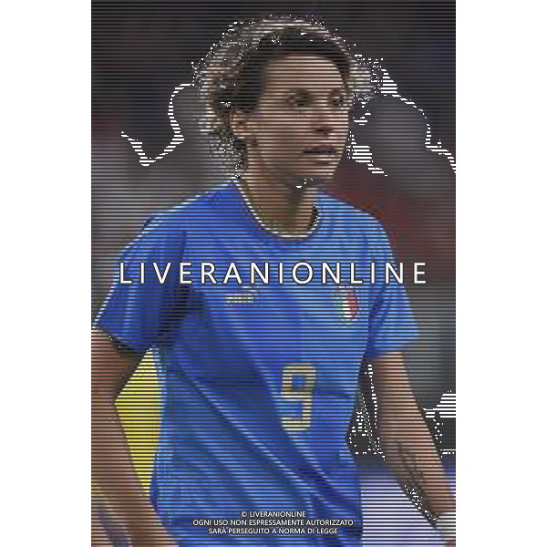 TVRG Valentina Giacinti (Italia) Italia vs Brasile Genova 10-10-2022 Stadio Luighi Ferraris Marassi amichevole nazionali femmiili foto Roberto Garavaglia/ag. Aldo Liverani sas / AGENZIA ALDO LIVERANI SAS