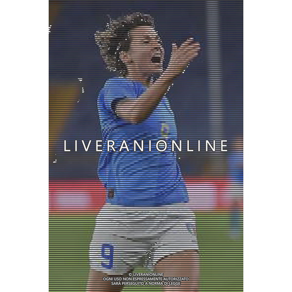 TVRG Valentina Giacinti (Italia) Italia vs Brasile Genova 10-10-2022 Stadio Luighi Ferraris Marassi amichevole nazionali femmiili foto Roberto Garavaglia/ag. Aldo Liverani sas / AGENZIA ALDO LIVERANI SAS