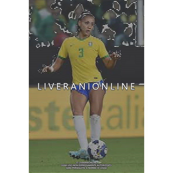 TVRG Kathellen Sousa Feitoza (Brasile) Italia vs Brasile Genova 10-10-2022 Stadio Luighi Ferraris Marassi amichevole nazionali femmiili foto Roberto Garavaglia/ag. Aldo Liverani sas / AGENZIA ALDO LIVERANI SAS