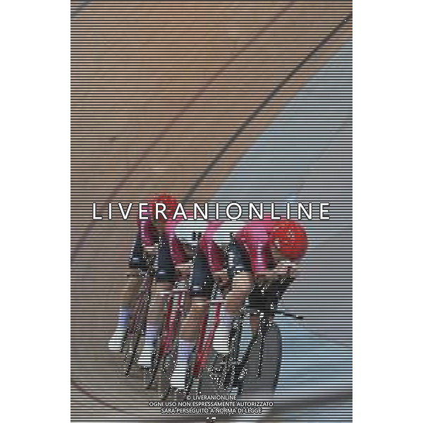 12-10-2022 World Championships Track; Giornata 01; 2022, Danimarca; Havsen, Tobias; Bevort, Carl Frederik; Hansen, Lasse Norman; Pedersen, Rasmus; Saint Quentin En Yvelines; FOTO STEFANO SIROTTI-AG ALDO LIVERANI SAS