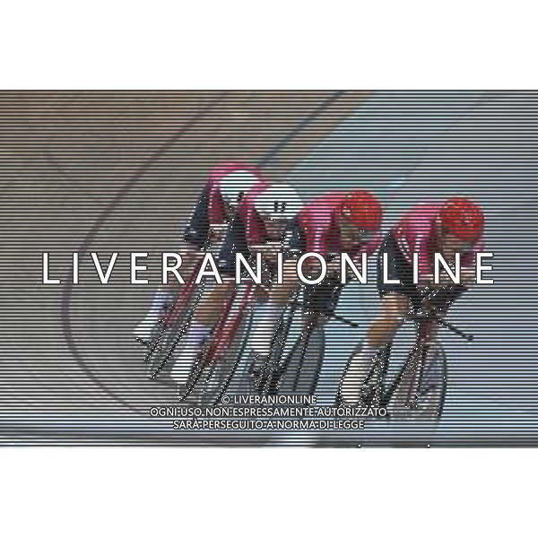 12-10-2022 World Championships Track; Giornata 01; 2022, Danimarca; Havsen, Tobias; Bevort, Carl Frederik; Hansen, Lasse Norman; Pedersen, Rasmus; Saint Quentin En Yvelines; FOTO STEFANO SIROTTI-AG ALDO LIVERANI SAS