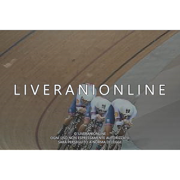 12-10-2022 World Championships Track; Giornata 01; 2022, Great Britain; Bigham, Daniel; Hayter, Ethan; Wood, Oliver; Vernon, Ethan; Saint Quentin En Yvelines; FOTO STEFANO SIROTTI-AG ALDO LIVERANI SAS