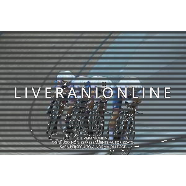 12-10-2022 World Championships Track; Giornata 01; 2022, Great Britain; Bigham, Daniel; Hayter, Ethan; Wood, Oliver; Vernon, Ethan; Saint Quentin En Yvelines; FOTO STEFANO SIROTTI-AG ALDO LIVERANI SAS