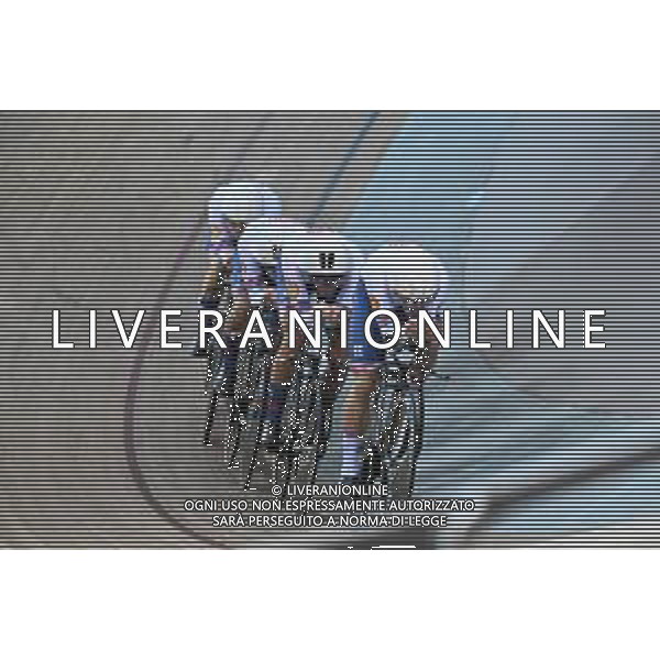 12-10-2022 World Championships Track; Giornata 01; 2022, Great Britain; Bigham, Daniel; Hayter, Ethan; Wood, Oliver; Vernon, Ethan; Saint Quentin En Yvelines; FOTO STEFANO SIROTTI-AG ALDO LIVERANI SAS