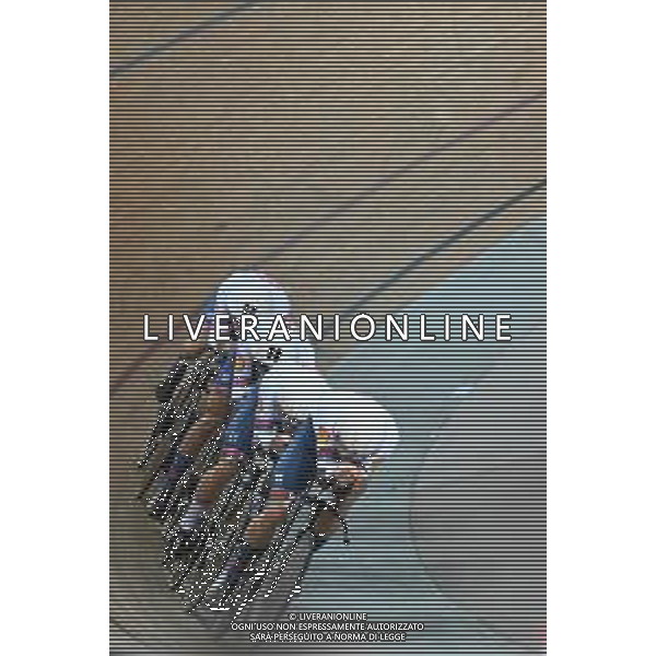 12-10-2022 World Championships Track; Giornata 01; 2022, Great Britain; Bigham, Daniel; Hayter, Ethan; Wood, Oliver; Vernon, Ethan; Saint Quentin En Yvelines; FOTO STEFANO SIROTTI-AG ALDO LIVERANI SAS