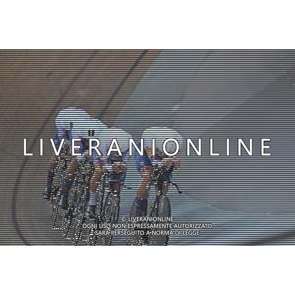 12-10-2022 World Championships Track; Giornata 01; 2022, Great Britain; Bigham, Daniel; Hayter, Ethan; Wood, Oliver; Vernon, Ethan; Saint Quentin En Yvelines; FOTO STEFANO SIROTTI-AG ALDO LIVERANI SAS