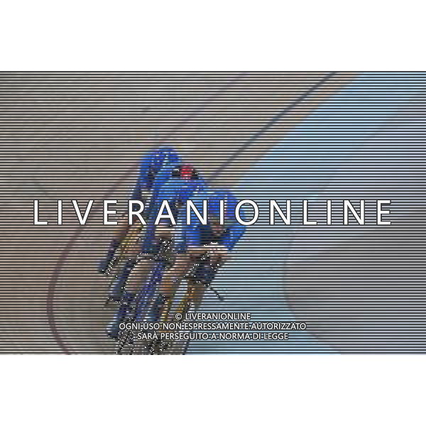 12-10-2022 World Championships Track; Giornata 01; 2022, Italia; Ganna, Filippo; Lamon, Francesco; Milan, Jonathan; Moro, Manlio; Saint Quentin En Yvelines; FOTO STEFANO SIROTTI-AG ALDO LIVERANI SAS