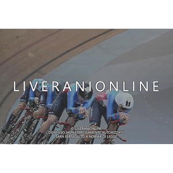 12-10-2022 World Championships Track; Giornata 01; 2022, Canada; Bibic, Dylan; Guillemette, Mathias; Mattern, Carson; Richardson, Sean; Saint Quentin En Yvelines; FOTO STEFANO SIROTTI-AG ALDO LIVERANI SAS
