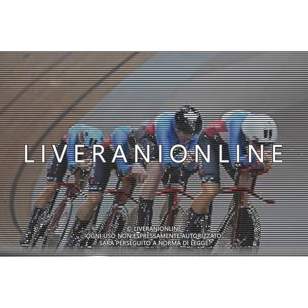 12-10-2022 World Championships Track; Giornata 01; 2022, Canada; Bibic, Dylan; Guillemette, Mathias; Mattern, Carson; Richardson, Sean; Saint Quentin En Yvelines; FOTO STEFANO SIROTTI-AG ALDO LIVERANI SAS