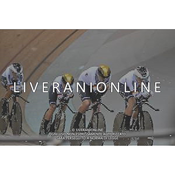 12-10-2022 World Championships Elite Women Track; Giornata 01; 2022, Germany; Reissner, Lena Charlotte; Teutenberg, Lea Lin; Brausse, Franziska; Kroger, Mieke; Saint Quentin En Yvelines; FOTO STEFANO SIROTTI-AG ALDO LIVERANI SAS