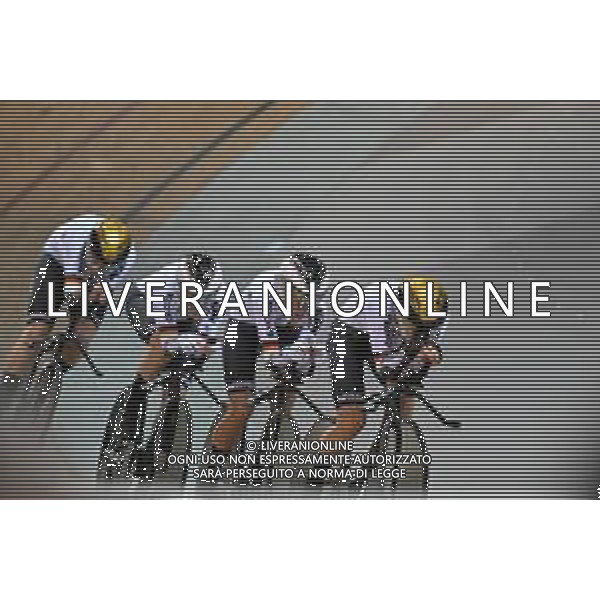 12-10-2022 World Championships Elite Women Track; Giornata 01; 2022, Germany; Reissner, Lena Charlotte; Teutenberg, Lea Lin; Brausse, Franziska; Kroger, Mieke; Saint Quentin En Yvelines; FOTO STEFANO SIROTTI-AG ALDO LIVERANI SAS