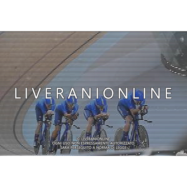 12-10-2022 World Championships Elite Women Track; Giornata 01; 2022, Italia; Balsamo, Elisa; Consonni, Chiara; Fidanza, Martina; Guazzini, Vittoria; Saint Quentin En Yvelines; FOTO STEFANO SIROTTI-AG ALDO LIVERANI SAS