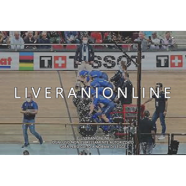 12-10-2022 World Championships Elite Women Track; Giornata 01; 2022, Italia; Balsamo, Elisa; Consonni, Chiara; Fidanza, Martina; Guazzini, Vittoria; Villa, Marco; Saint Quentin En Yvelines; FOTO STEFANO SIROTTI-AG ALDO LIVERANI SAS