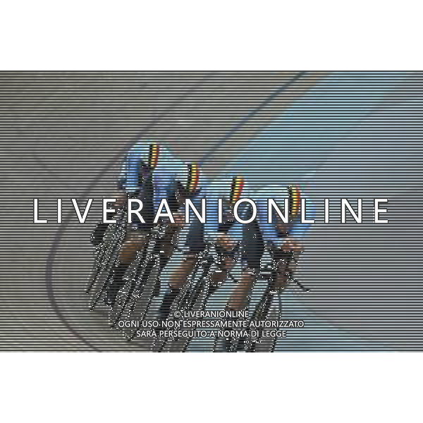 12-10-2022 World Championships Track; Giornata 01; 2022, Belgium; Dens, Tuur; Bernard, Thibaut; Pollefliet, Gianluca; Vandenbranden, Noah; Saint Quentin En Yvelines; FOTO STEFANO SIROTTI-AG ALDO LIVERANI SAS