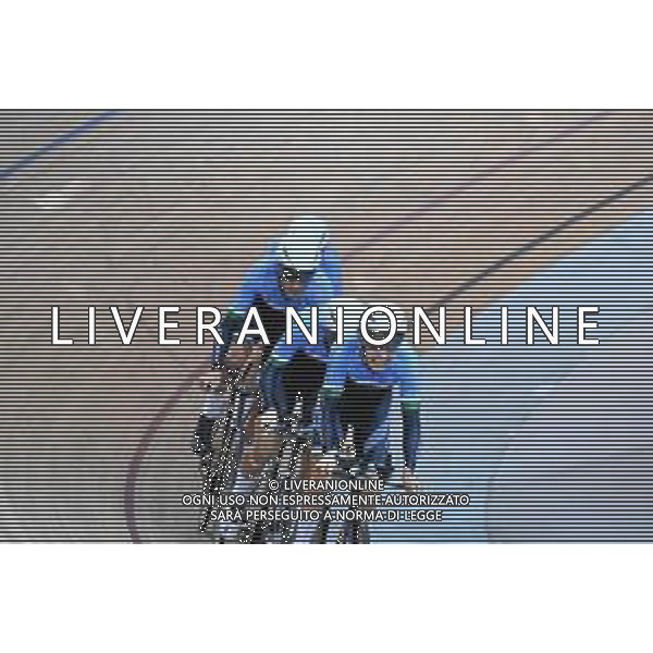 12-10-2022 World Championships Track; Giornata 01; 2022, Uzbekistan; Domonoske, David; Johnson, Anders; Koontz, Grant; Rhim, Brendan; Saint Quentin En Yvelines; FOTO STEFANO SIROTTI-AG ALDO LIVERANI SAS